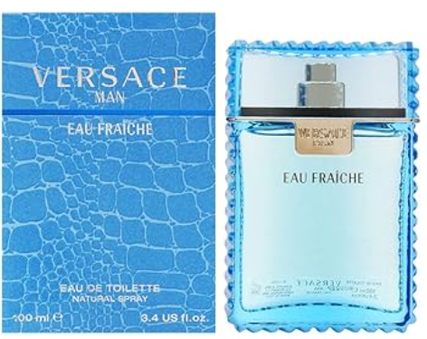 Versace Man Eau Fraiche By Gianni Versace For Men Deodorant Spray 3.4 Oz